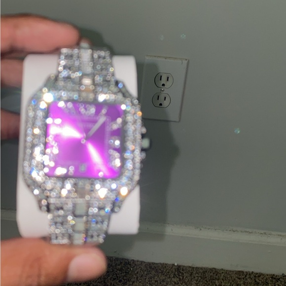 New Luxury Iced Out Watch - Picture 1 of 2